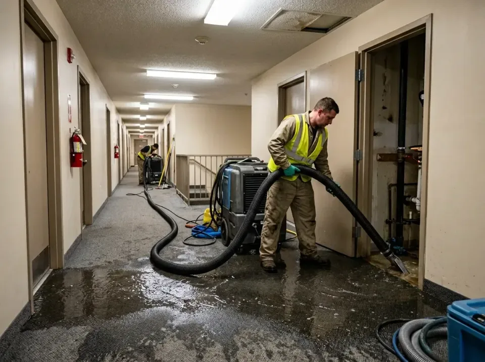 multi-unit-apartment-hallway-f-005 — frequently asked questions, Emergency Burst Pipe Water Extraction & Removal in Chamblee…